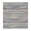Pelas flatweave rug that is made with handspun wool and natural dyes