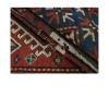 This Kazak rug is hand-knotted and made of 100% wool.