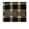 This Checkered rug is Handwoven and made of 100% wool. 