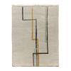This original Modern Beni Ourain Moroccan rug is styled after the Beni Ourain rugs that were produced by the nomadic Berber tribes in North Africa for centuries.