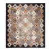 Kalach rug is a flatweave resembling antique Turkish Kilims from the 19th century and earlier. 