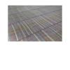 This Santiago rug is hand-woven and made of wool and cotton.