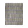 This Santiago rug is hand-woven and made of wool and cotton.