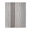 This charmo flatweave, antique rug is made from handspun wool and natural dyes. 