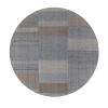 This Charmo flatweave rug is hand-woven and made of 100% wool.