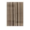 Vintage Persian flatweave rug with neutral vertical stripe pattern – Nasiri Carpets