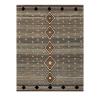 “Gabbeh rug from Shiraz with diamond medallions and star motifs, handwoven in wool with natural dyes – modern Persian tribal rug by Nasiri Carpets”