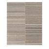 Neutral-tone modern Pelas kilim flatweave rug by Nasiri Carpets in hand-spun wool