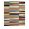 Mazandaran Kilim Flatweave rug by Nasiri Carpets – bold modern patchwork design in hand-spun natural-dyed wool