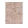 Calm Beni Ourain Moroccan rug in beige with soft handwoven wool and minimal grid structure