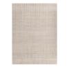 cream Beni Ourain modern rug, handmade cream wool rug, minimalist grid pattern carpet