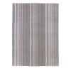 Pelas Flatweave Grey Striped handmade wool, custom grey striped flatweave, Nasiri artisanal grey flatweave design