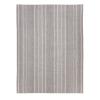 Pelas Flatweave Grey Stripes handmade wool, custom striped grey flatweave, Nasiri artisanal Pelas grey flatweave