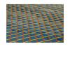 Shiraz Flatweave Blue Lattice, handmade wool geometric flatweave, custom Shiraz blue and gold lattice design, Nasiri artisanal Shiraz flatweave