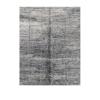 Modern Moroccan grey rug with tonal grid pattern, plush handmade Moroccan wool carpet, custom Moroccan rug by Nasiri for luxury interiors