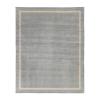 Linea modern rug in Blue and sand tones, minimalist handmade wool and silk rug, luxury modern carpet by nasiricarpets