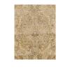 Persian Kashan rug in ivory tones, handwoven traditional wool carpet with floral motifs by nasiricarpets