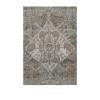 Grey Malayer antique Persian rug with central medallion and faded pattern, handwoven wool carpet from Iran by nasiricarpets
