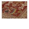 Sultanabad antique rug in red color, handwoven in Iran with a classic ornamental design