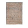 Ziegler Sultanabad rug with blue field and floral Persian design