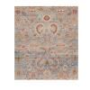 Ziegler Sultanabad rug with blue field and floral Persian design