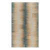 Mazandaran custom hand woven flatweave in ivory sand champagne and coastal blue tones by Nasiricarpets for luxury contemporary interiors