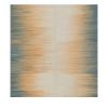 Mazandaran custom hand woven flatweave in ivory sand champagne and coastal blue tones by Nasiricarpets for luxury contemporary interiors