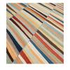Mazandaran custom hand woven flatweave with sapphire blue terracotta rust sage and ivory tones by Nasiricarpets for luxury interiors