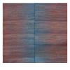 Mazandaran Ember custom hand woven flatweave with terracotta copper ember red and slate blue tones by Nasiricarpets