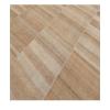 Mazandaran custom hand woven flat weave in sand tones with subtle layered stripe design by Nasiricarpets