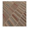 Mazandaran custom hand woven flat weave in Natural with warm neutral stripes and subtle colorful accents by Nasiricarpets
