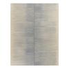 Mazandaran custom hand woven silver flat weave with soft tonal gradient contemporary design by Nasiricarpets
