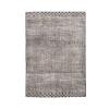 This Checkered flatweave rug is hand-knotted and made of 100% wool.