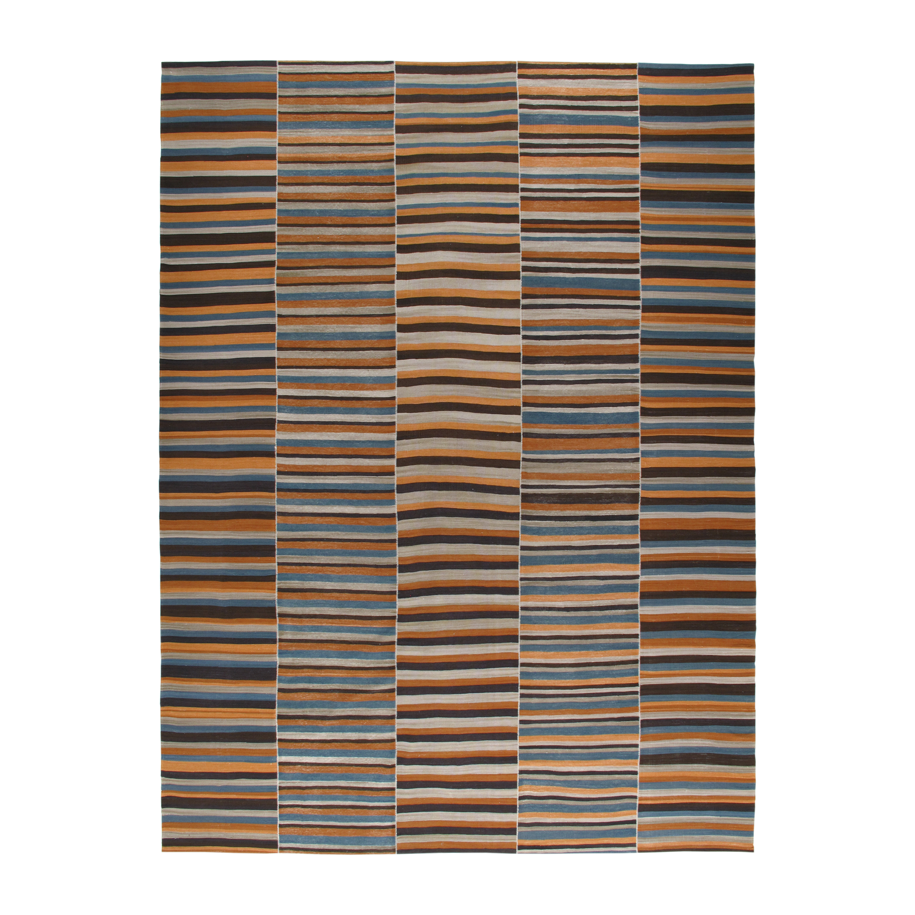This Mazandaran rug resembles of modern and minimalist design