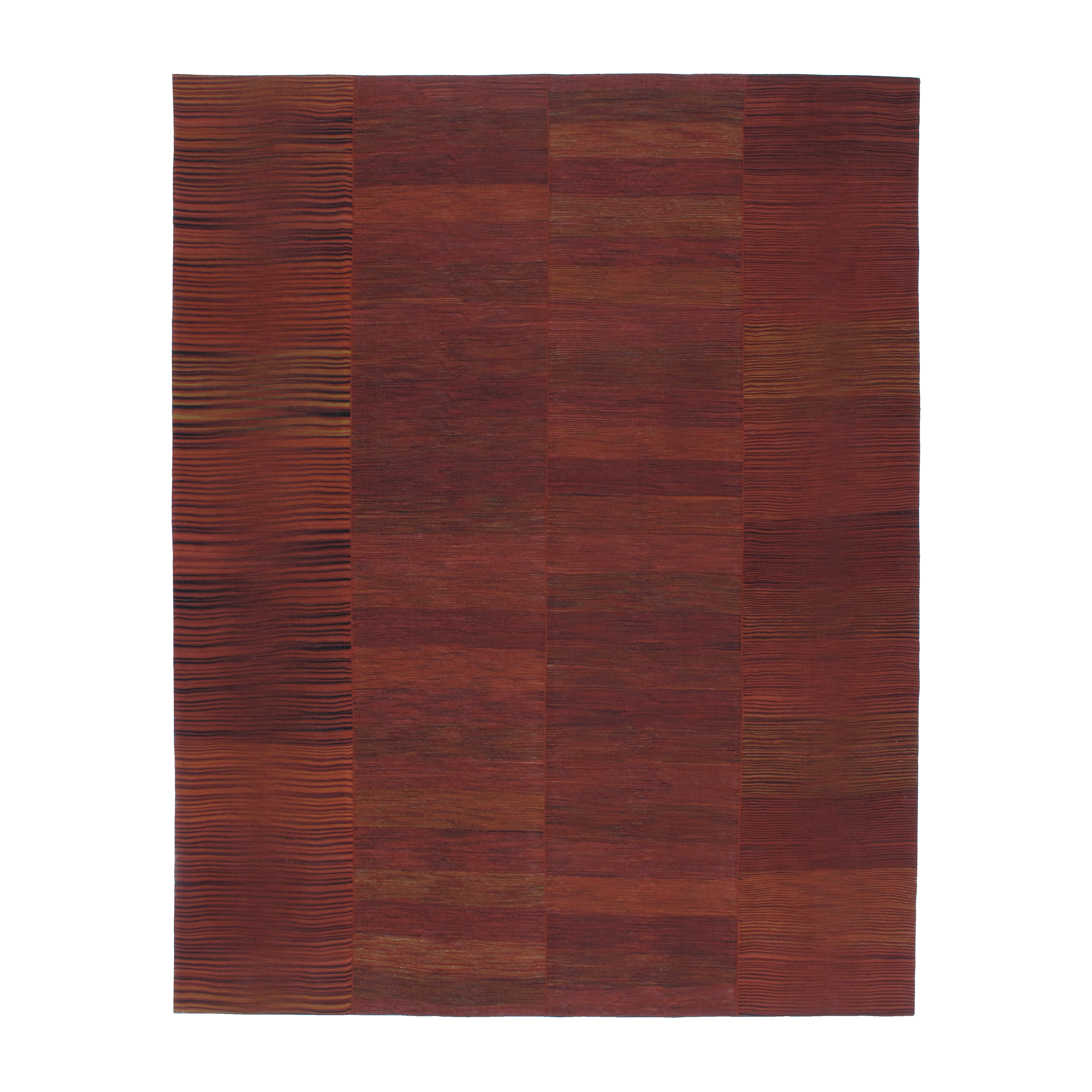 This Mazandaran rug is hand woven and crafted with hand spun wool.