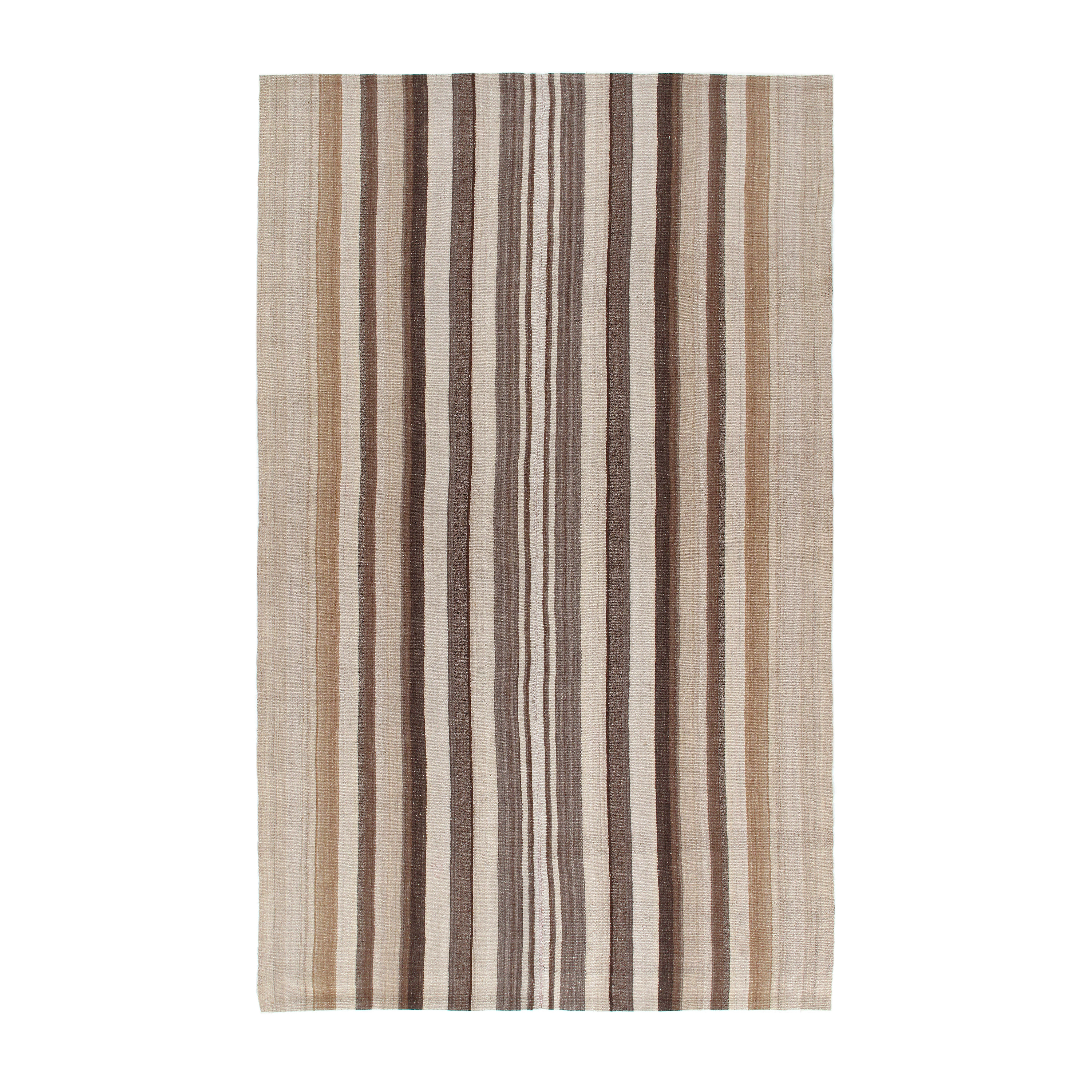 This Pelas rug is hand-woven and made handspun wool.