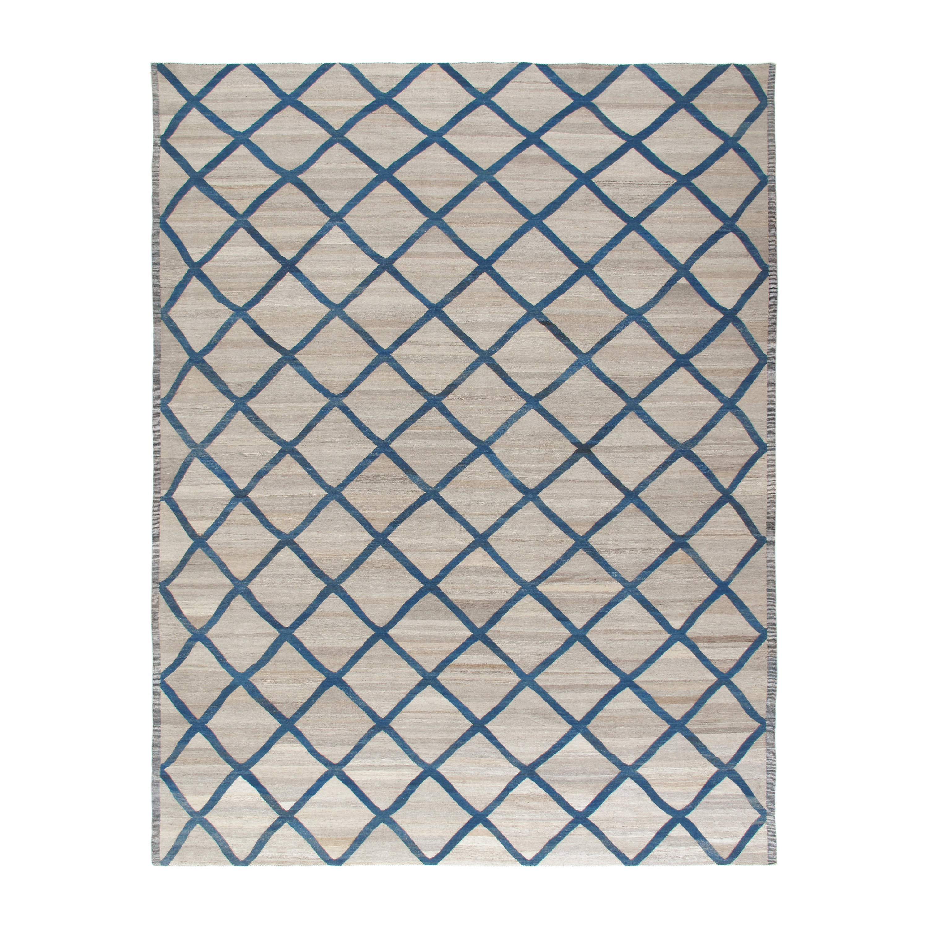 This Shirz Rug is hand-woven and made 100% wool. 