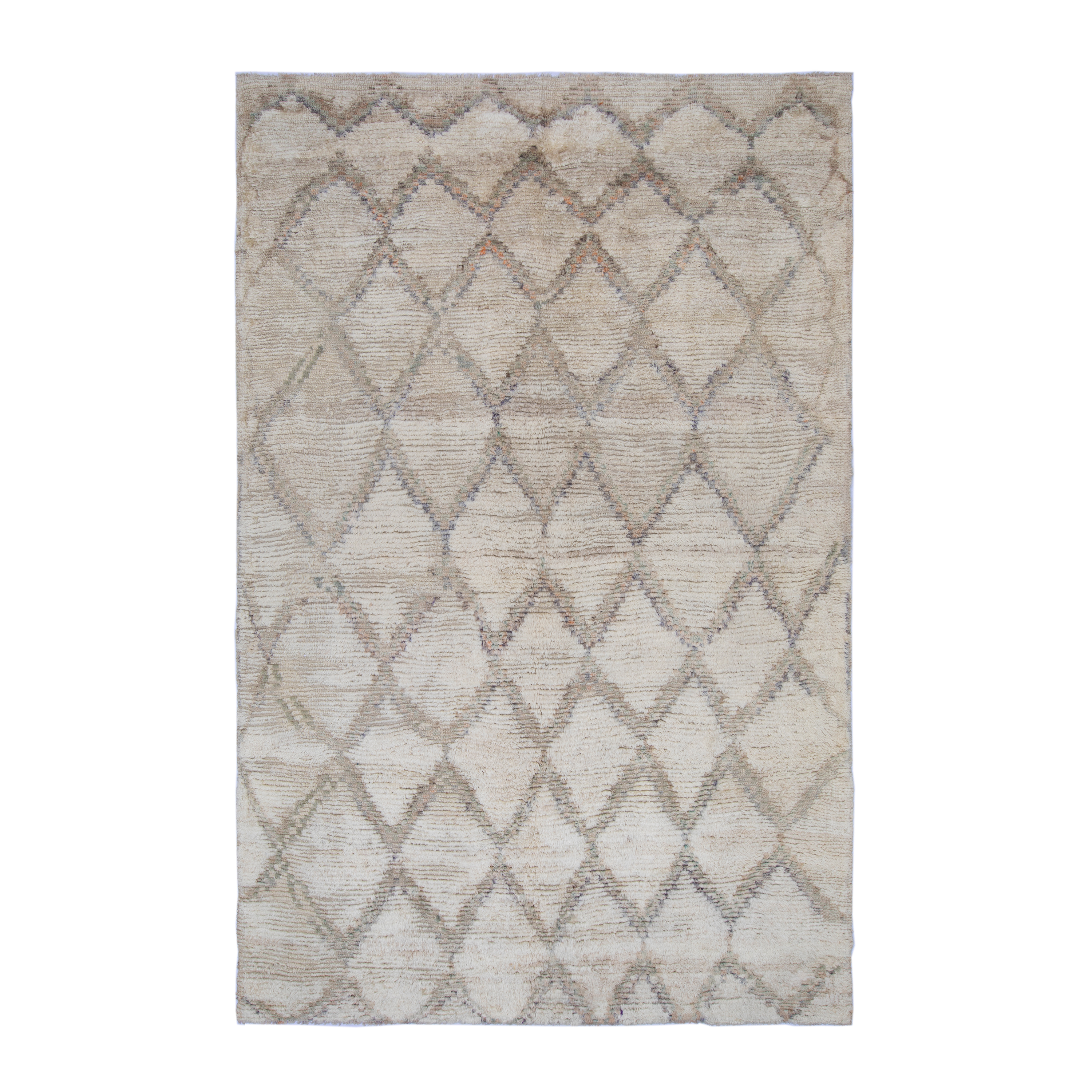 Our vintage Berber Moroccan rug is part of our a skillfully curated collection of rare and unusual designs.