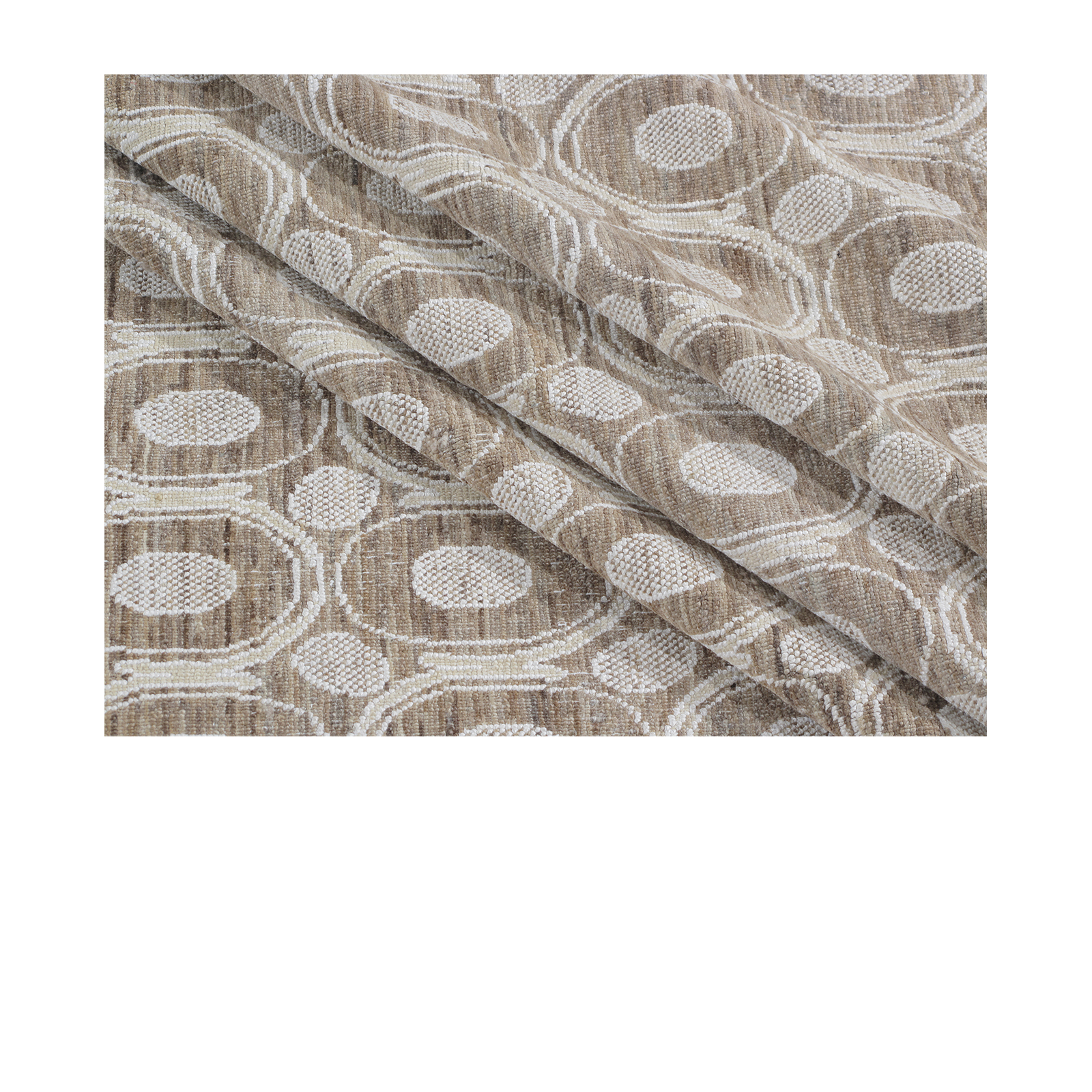 This modern Domino geometric rug is hand-knotted with 100% hand spun wool. With the use of all natural vegetable dyes, we have created the perfect neutral cocoa palete, acting as a transitional piece. 