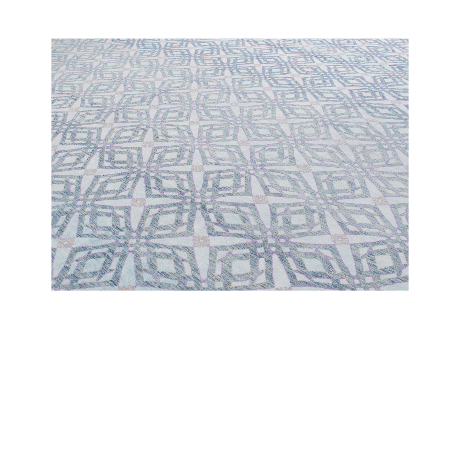 Our Patina rug is hand-knotted, and made from the finest hand-carded, hand-spun naturally dyed wool with silk accent.