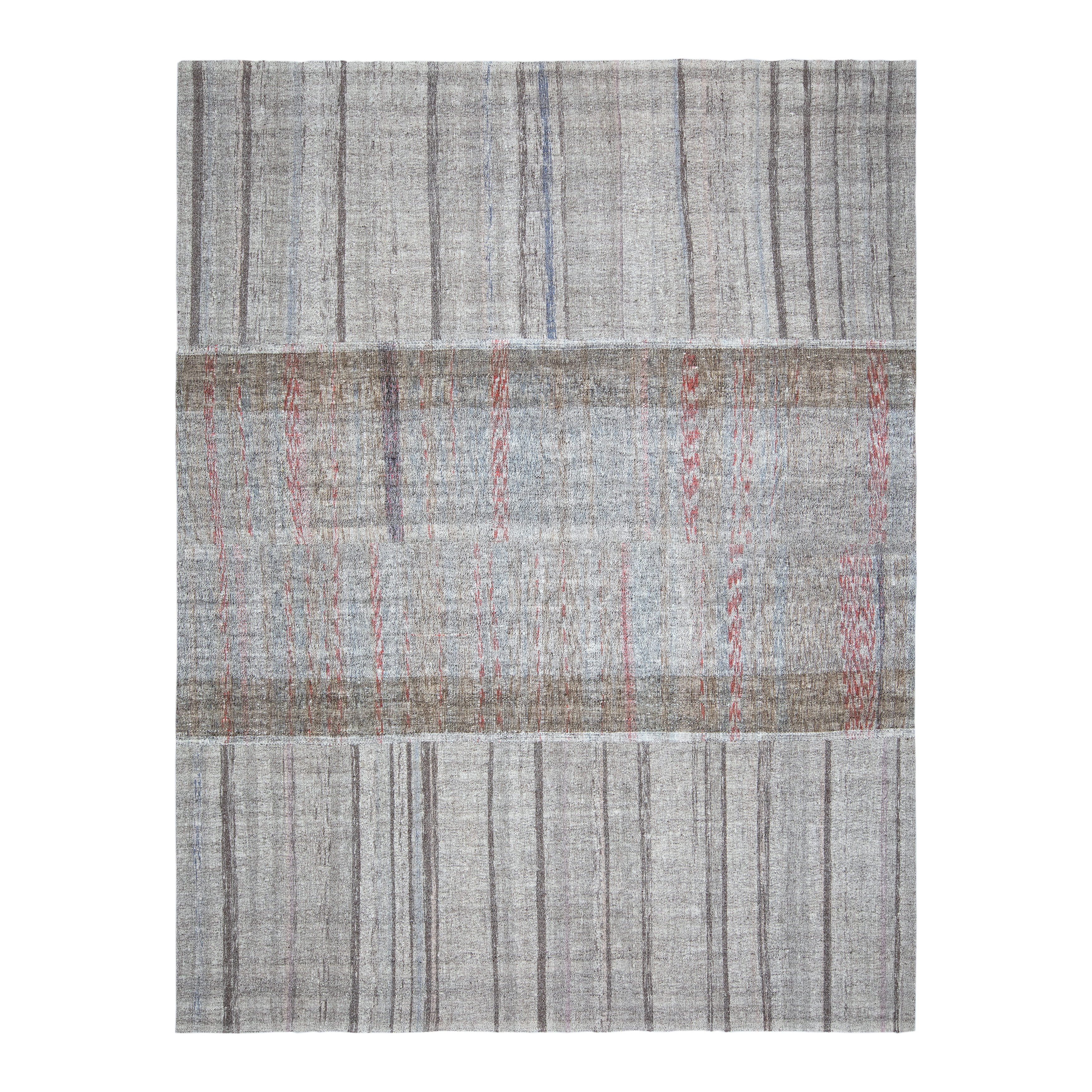 This Vintage flatweave embodies the minimalist sophistication that emerged in the mid-20th century which continues to thrive today.