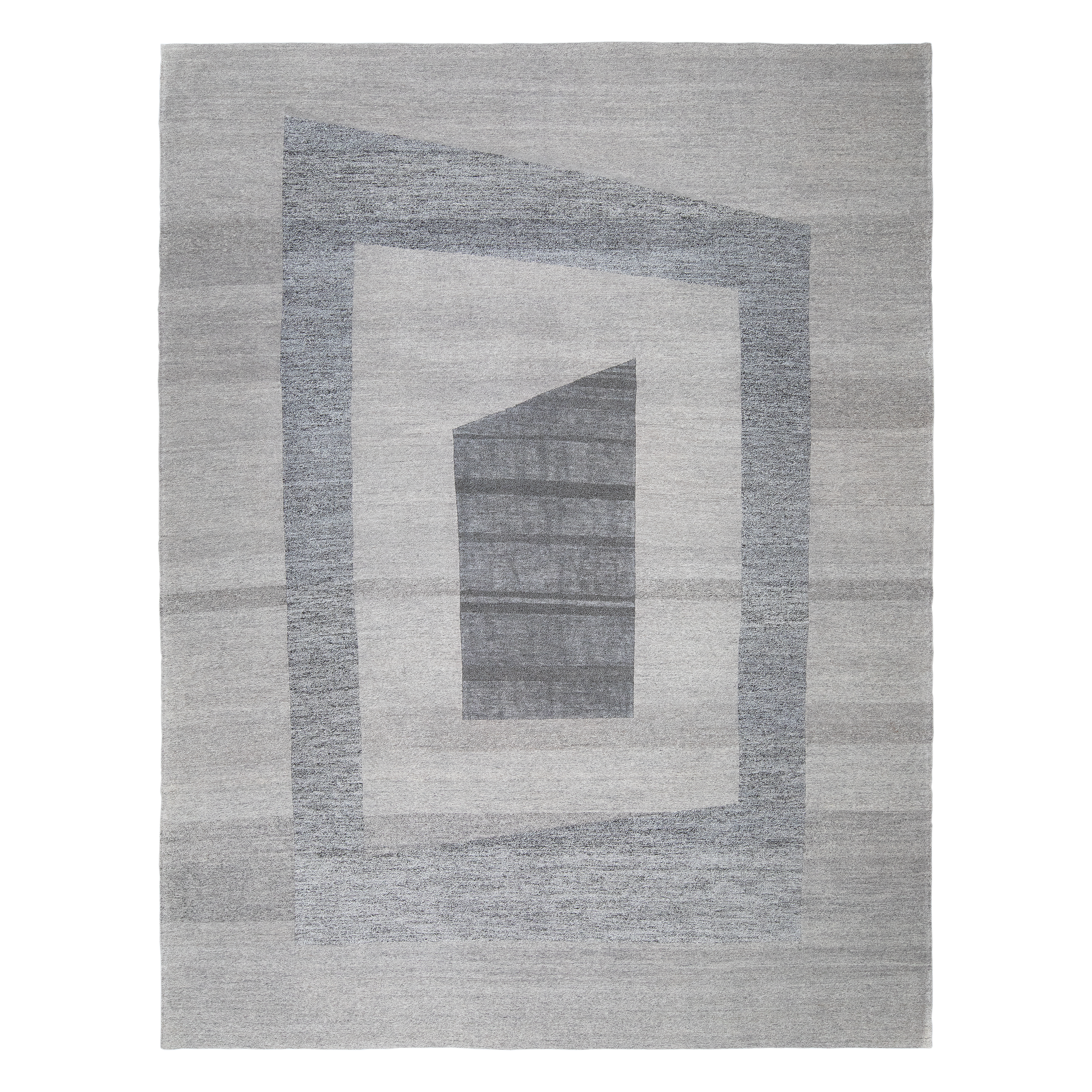 This Sonic flatweave rug is made with handspun wool natural dyes.