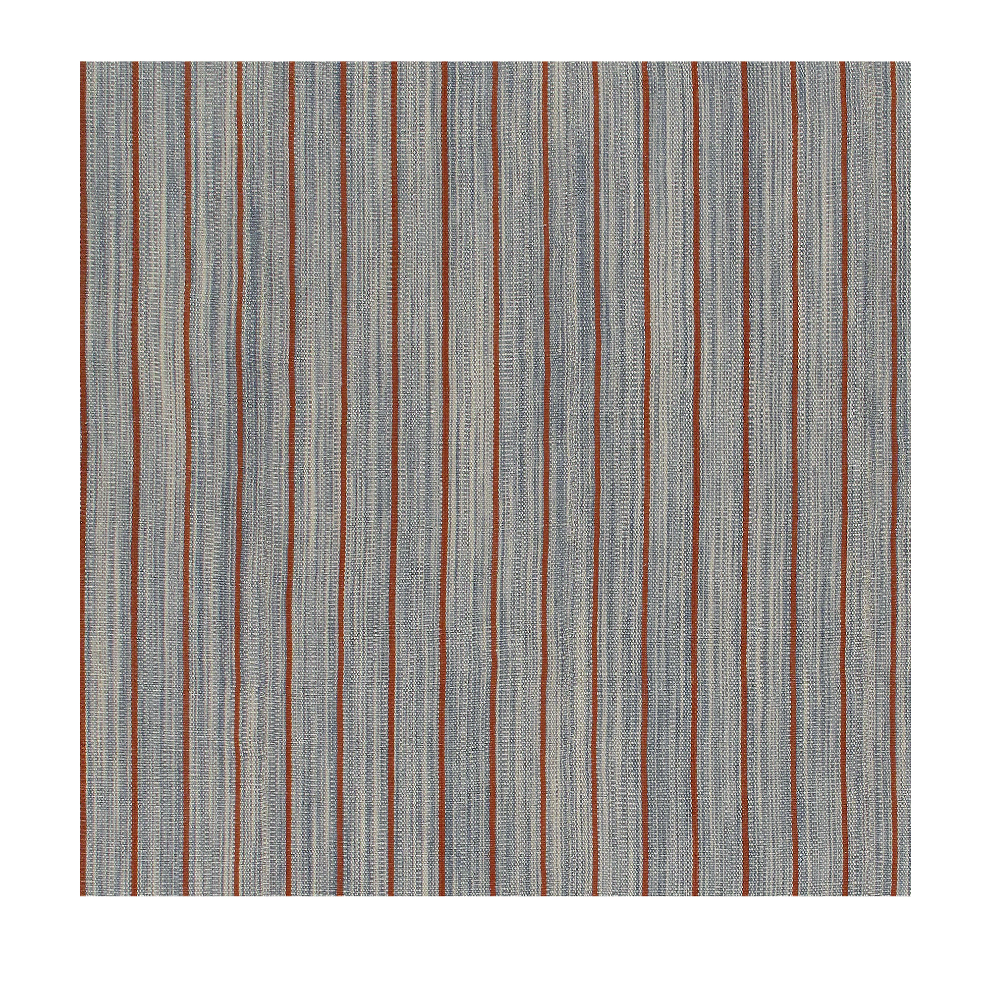 This Pelas flatweave rug is made with handspun wool and natural dyes.