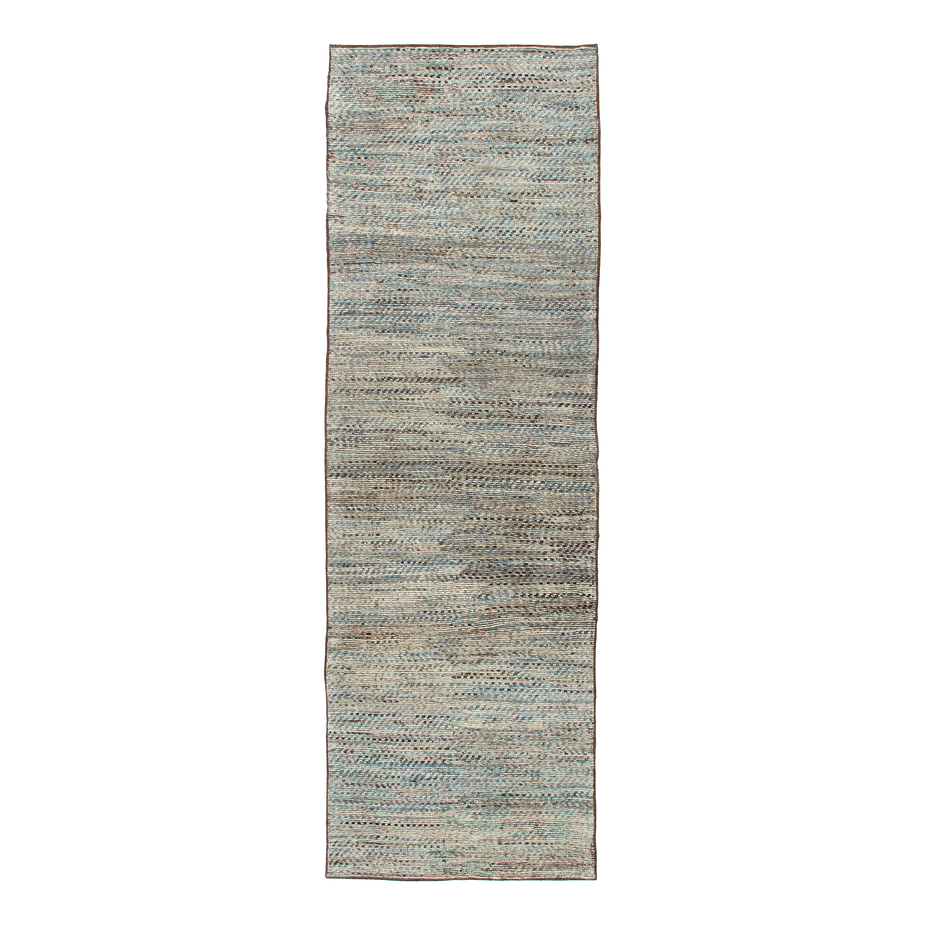 Amazon rug is handknotted from the finest hand-carded, hand-spun, naturally dyed wool.