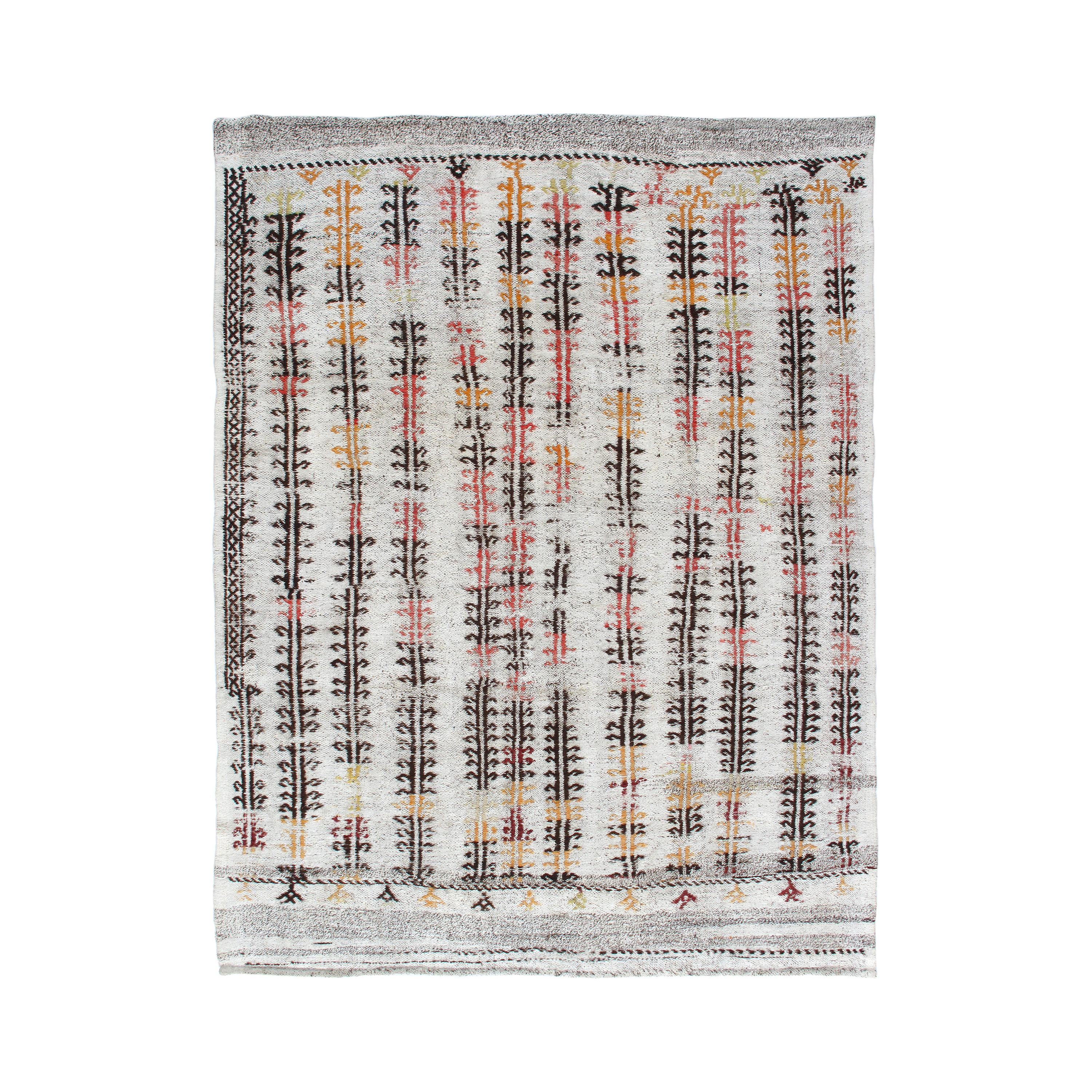 Vintage Flatweave is a tribal piece handmade and skillfully sourced from Turkey. 