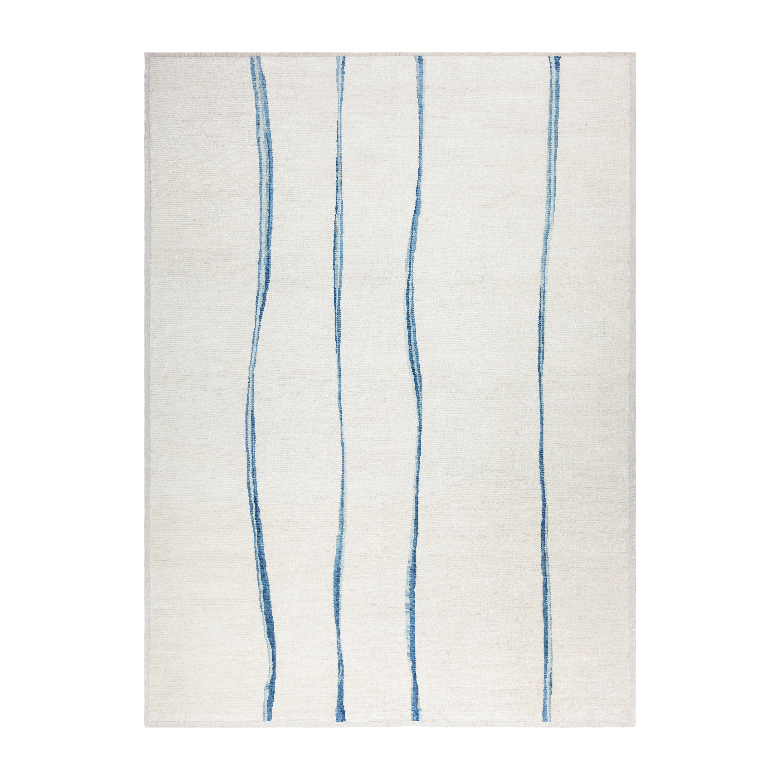 Crete Rug is a hand-knotted piece using the finest quality wool and natural dyes. 