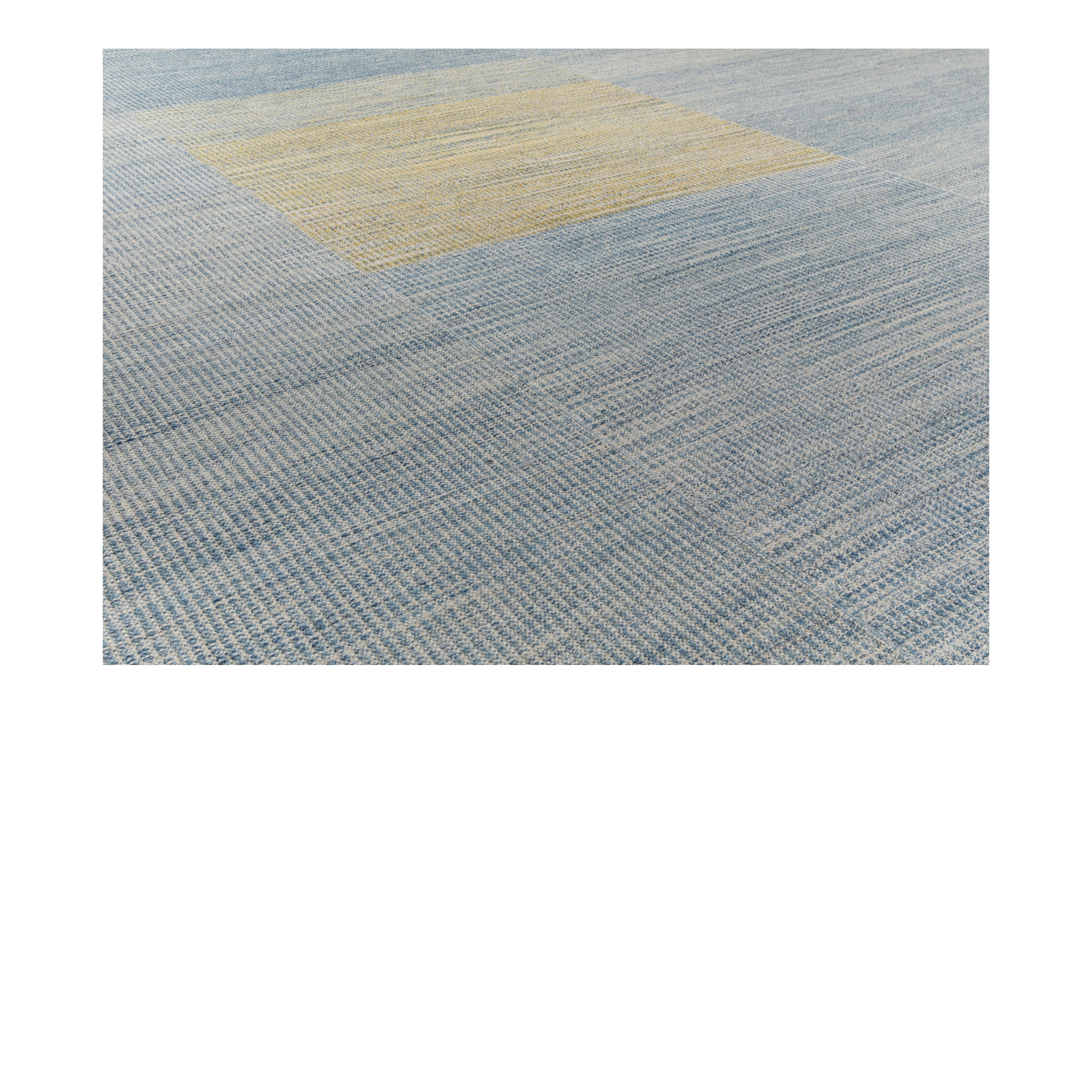 This Charmo flatweave rug is hand-woven and made of 100% and made of handspun wool. 