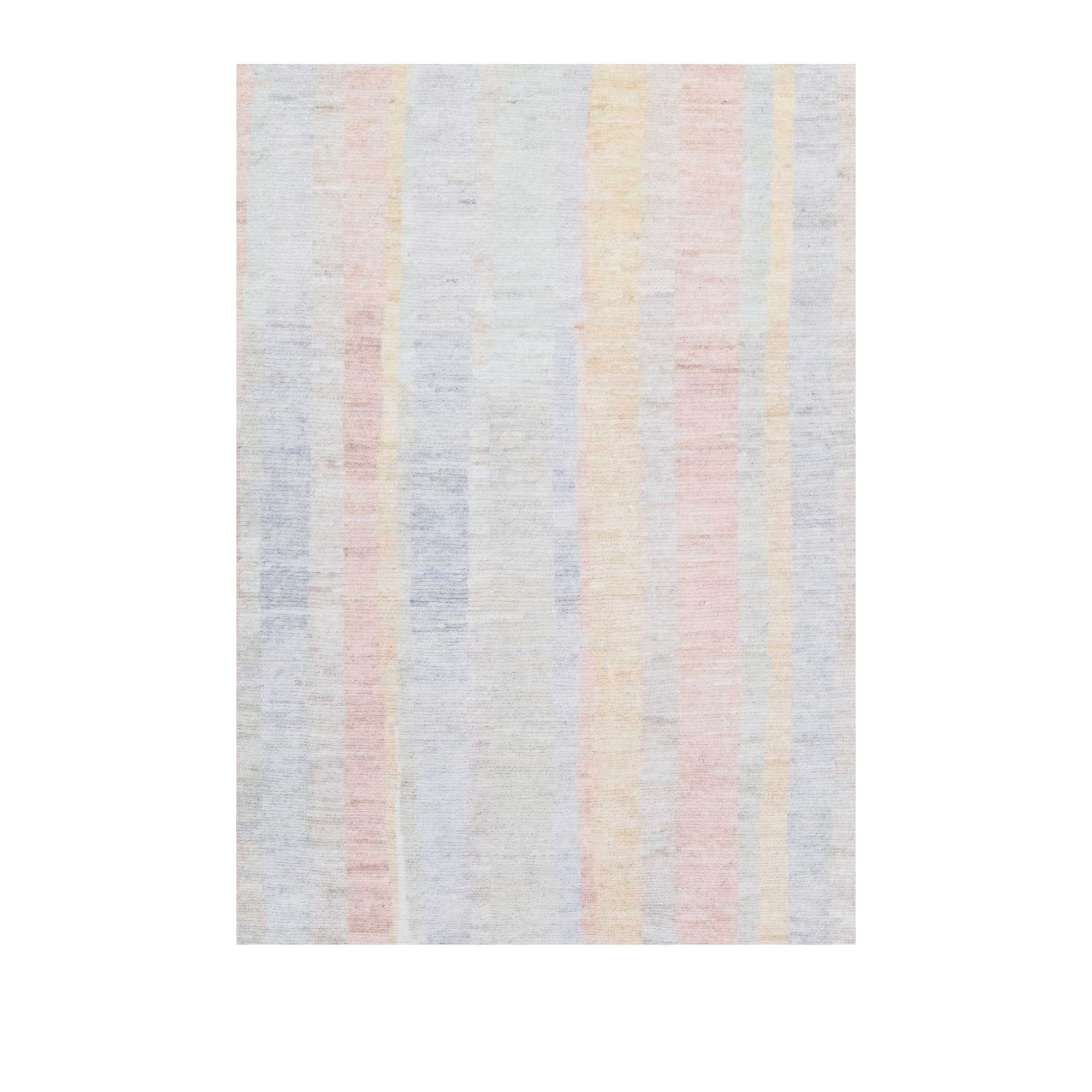 This Olympia rug is hand-knotted and crafted 100% wool.  