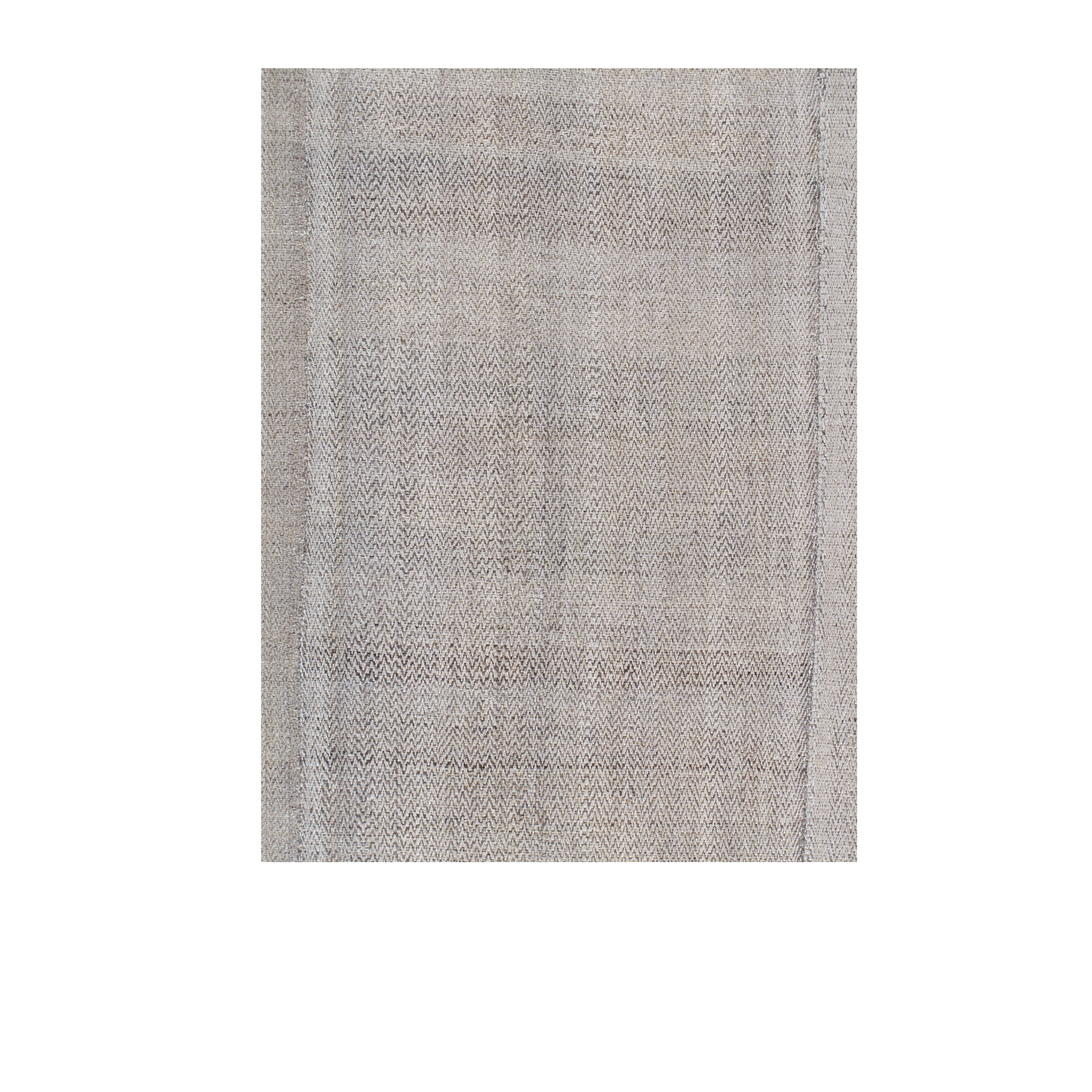 This Charmo flatweave rug is hand-knotted and made of 100% wool.