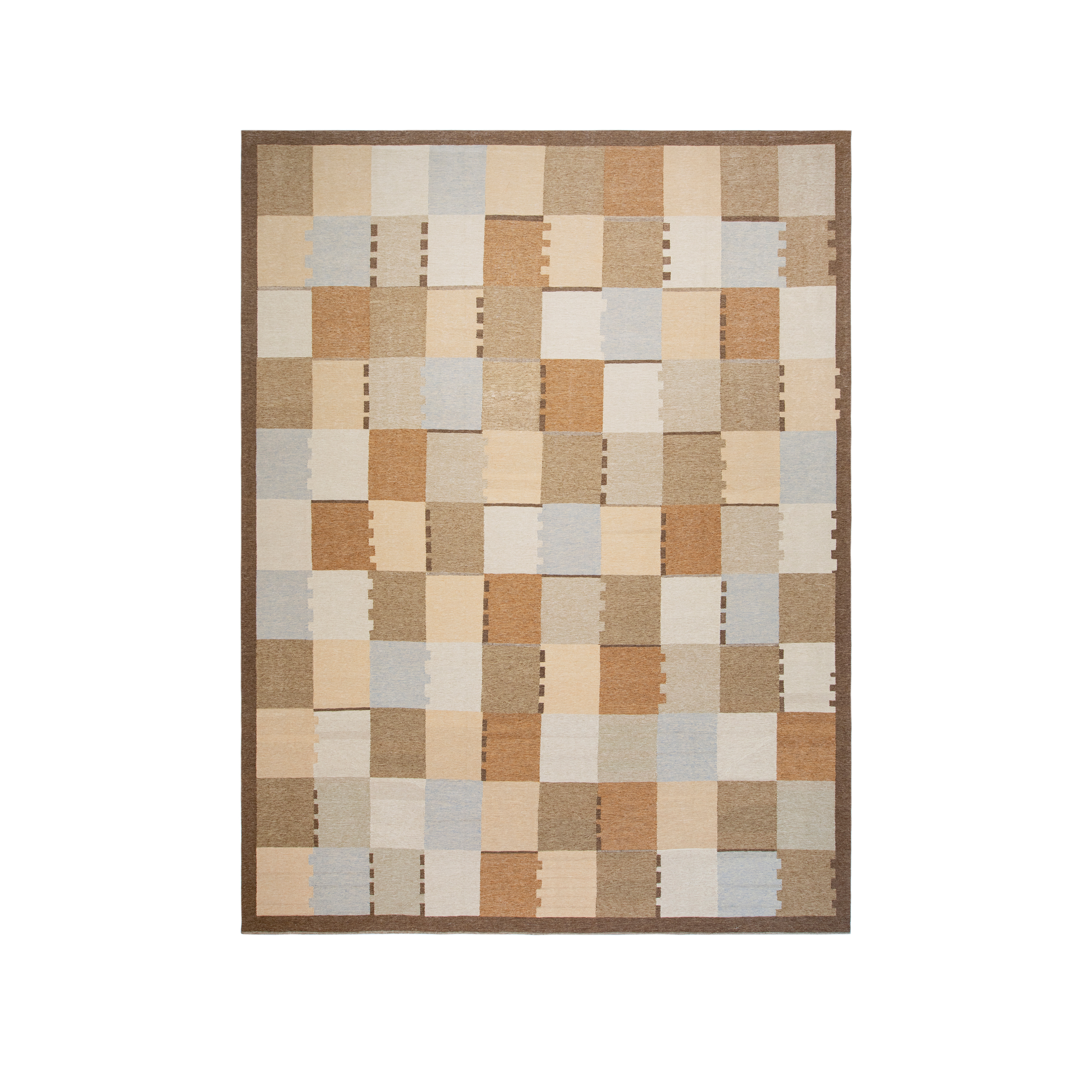 Malmo is a modern rug resembling a Scandinavian design with Middle Eastern accents. 